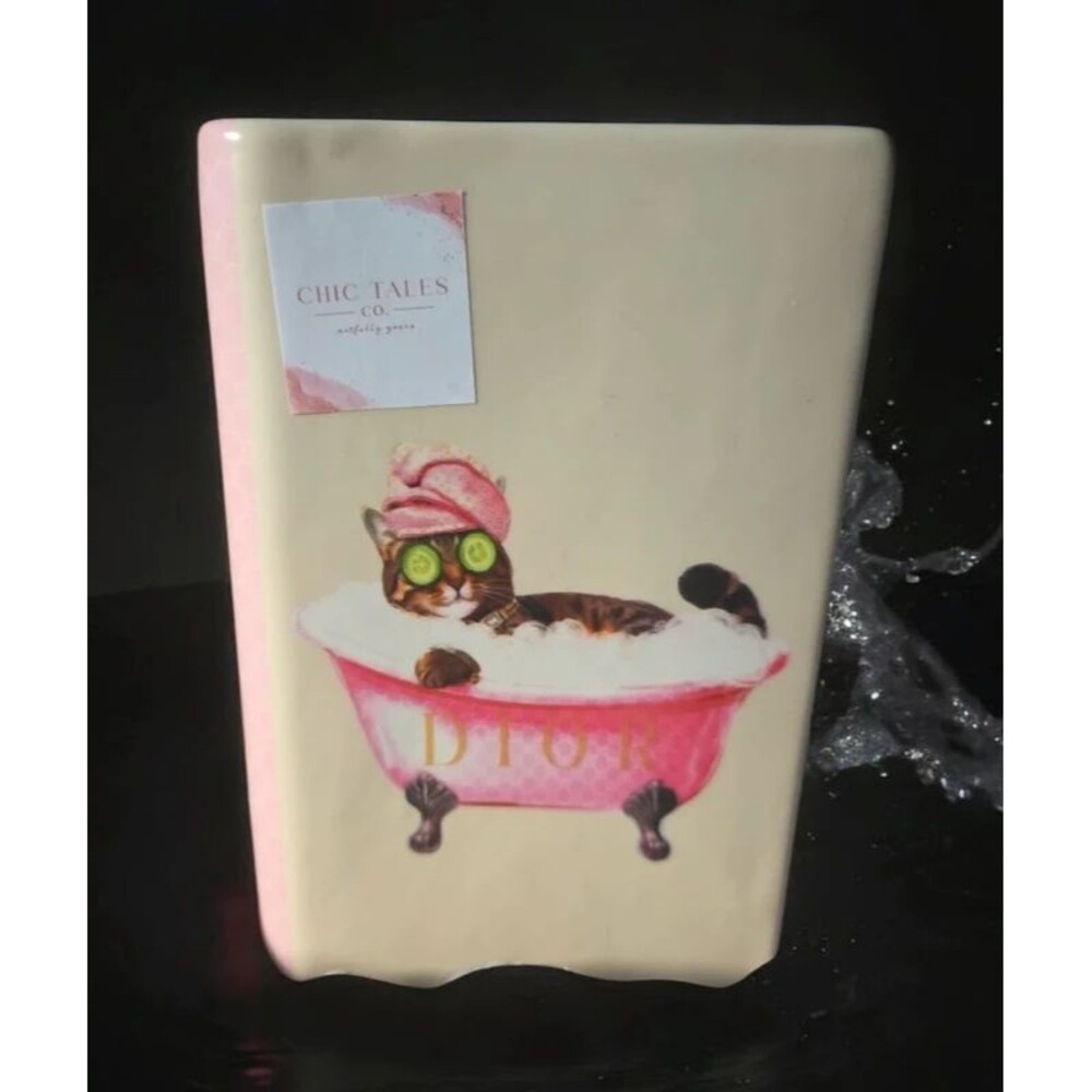 Fashion Dior cat vase